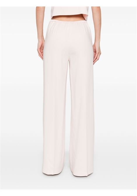 Pantaloni a palazzo in crêpe in rosa Forte forte - donna FORTE FORTE | 135592063